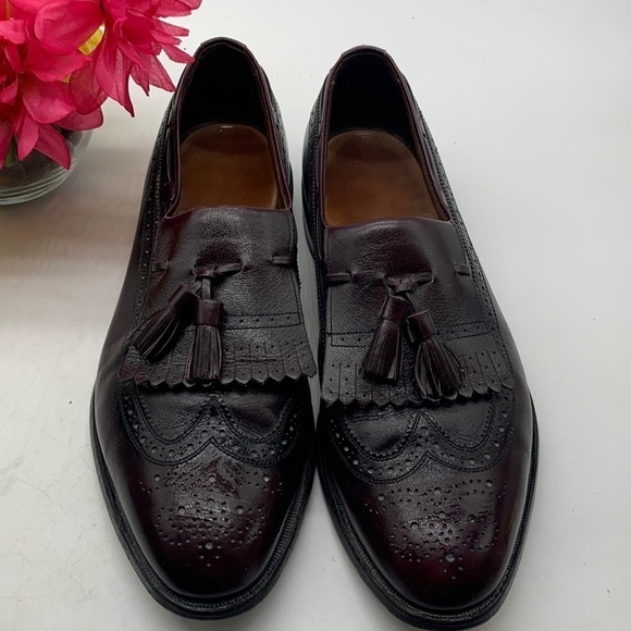 Allen Edmonds Dark Brown Arlington Loafers Sz 10. MS1357F - Picture 1 of 10